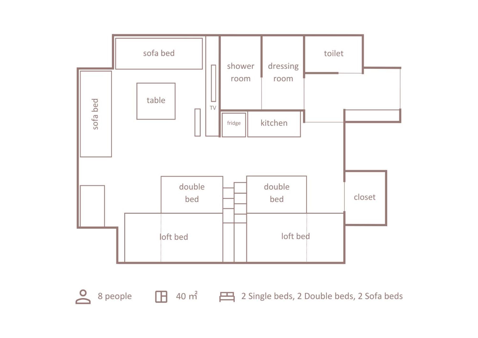 Superior Family Loft Bedroom