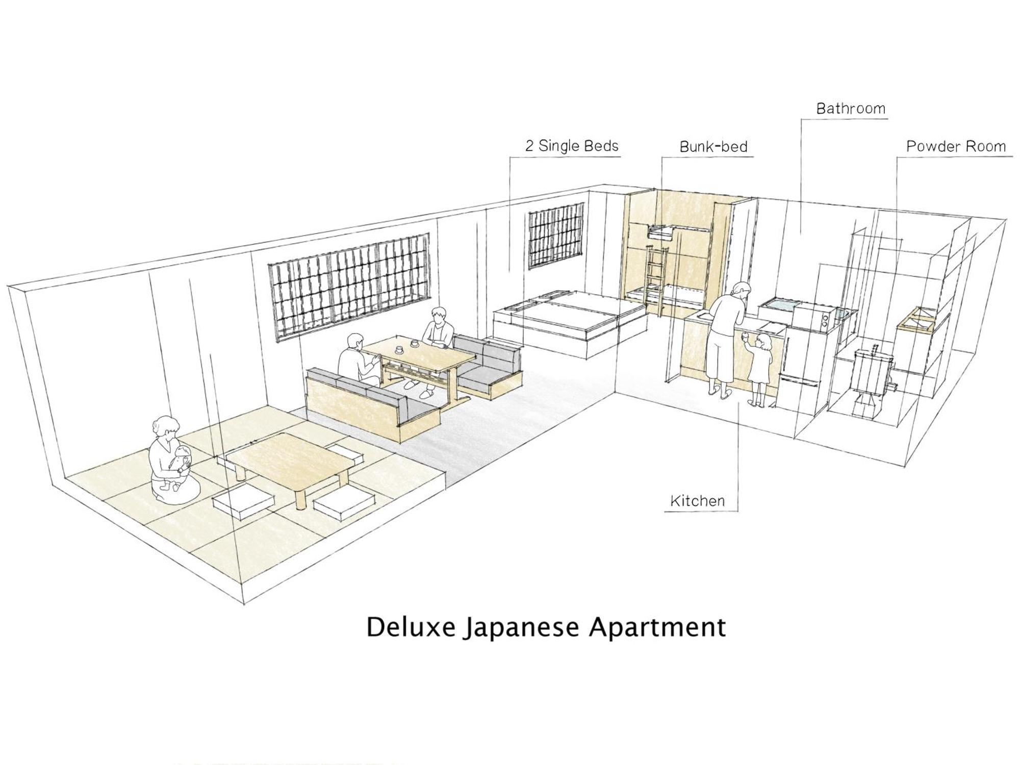 Deluxe Japanese Apartment