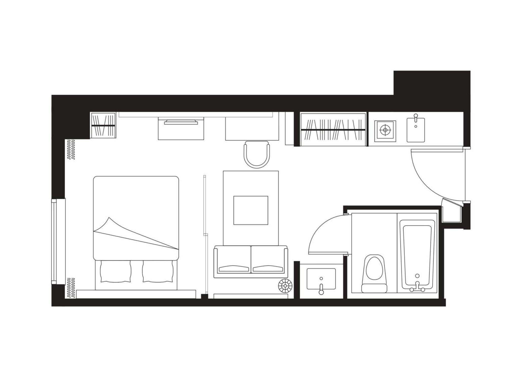 Studio Double Room